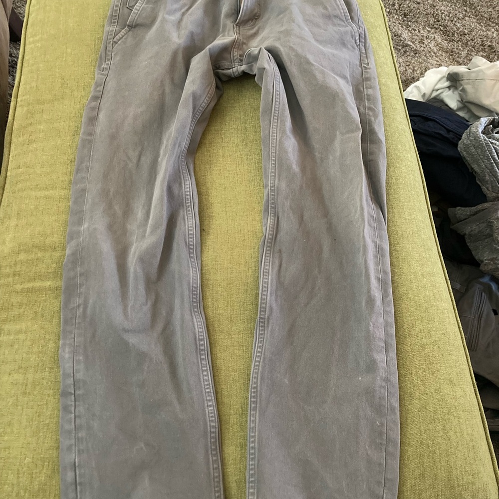 Stone grey dockers W29 L30 slim tapered fit pants